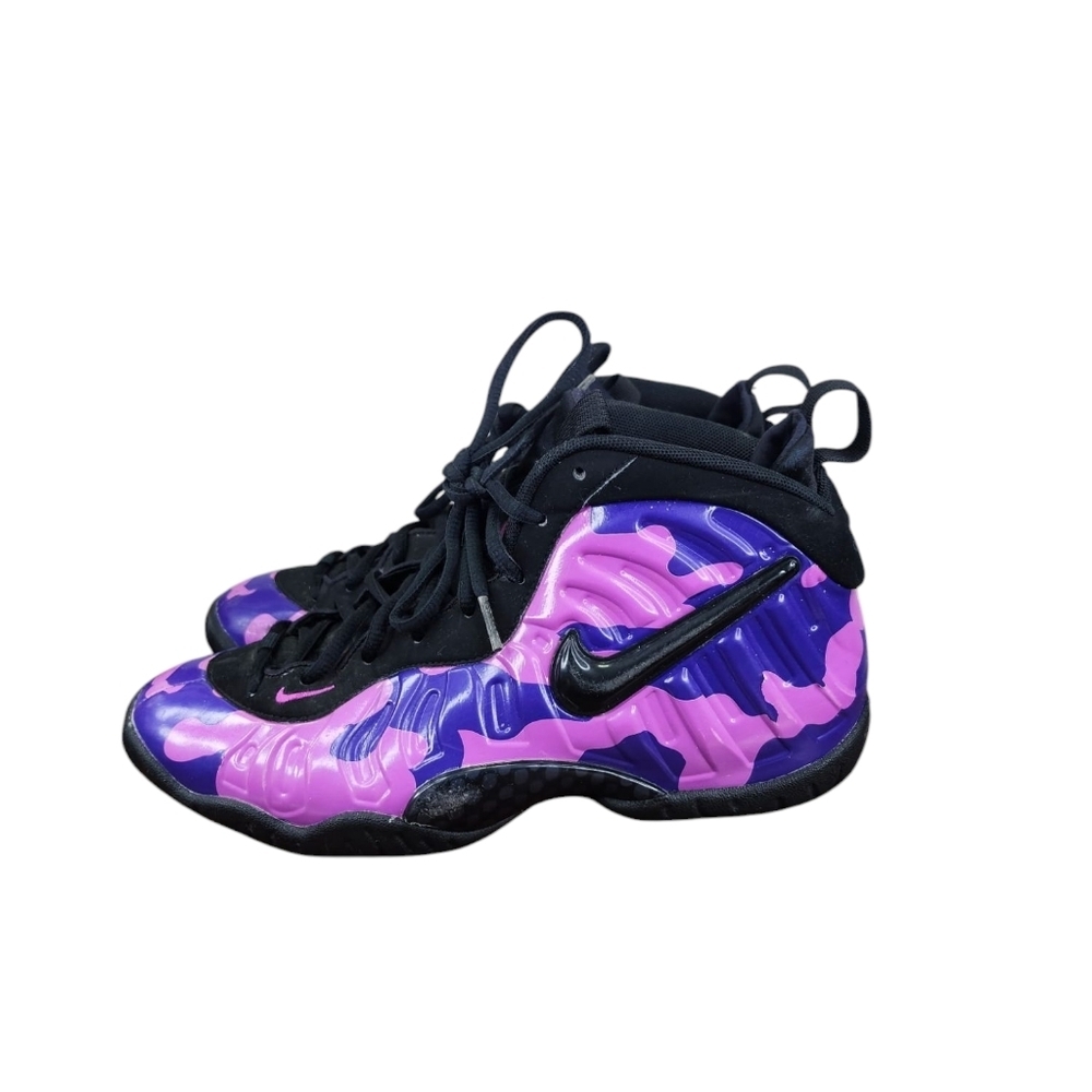 Nike Air Little Posite Pro Purple Camo Size 6